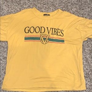Good vibes tee shirt